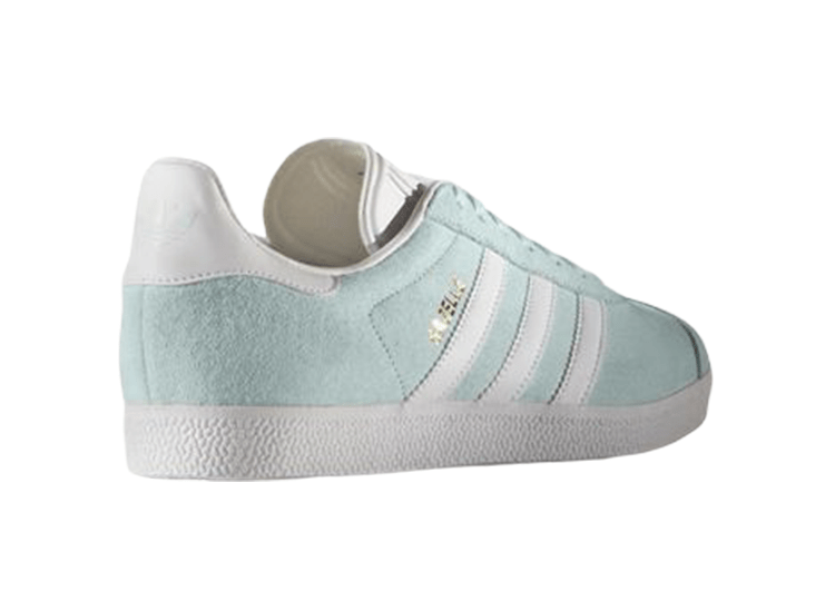 ADIDAS GAZELLE SHOES BEAU-BLUE WHITE – תמונה 4
