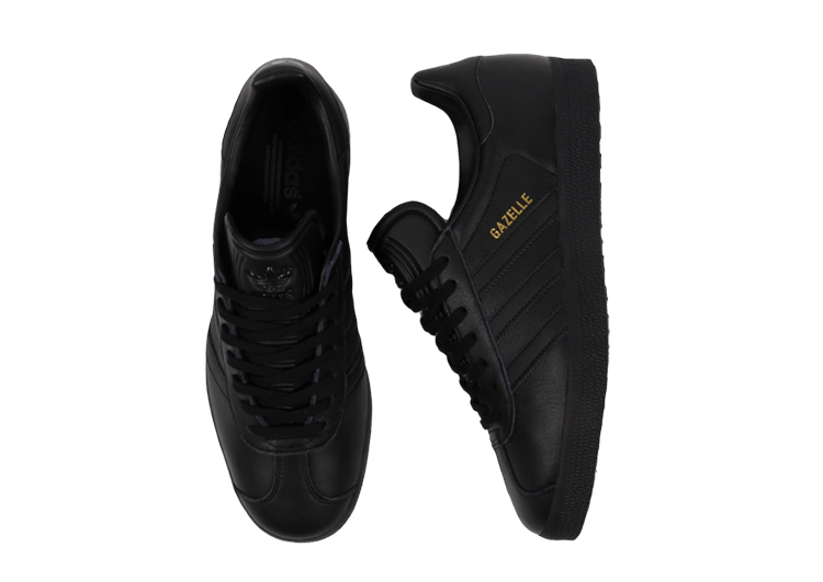 ADIDAS GAZELLE SHOES BLACK – תמונה 3