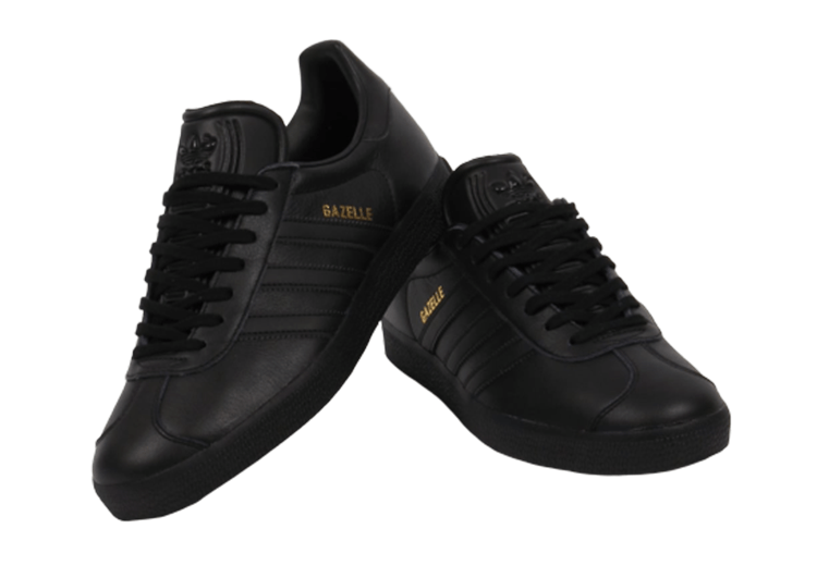 ADIDAS GAZELLE SHOES BLACK – תמונה 4