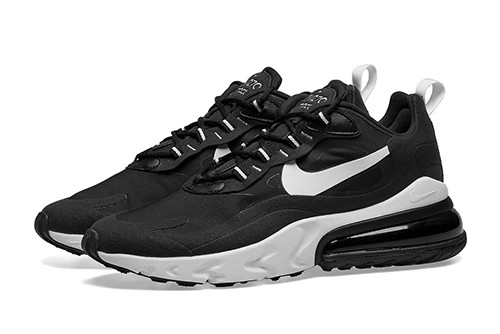 Nike Air Max 270 React Black White – תמונה 2