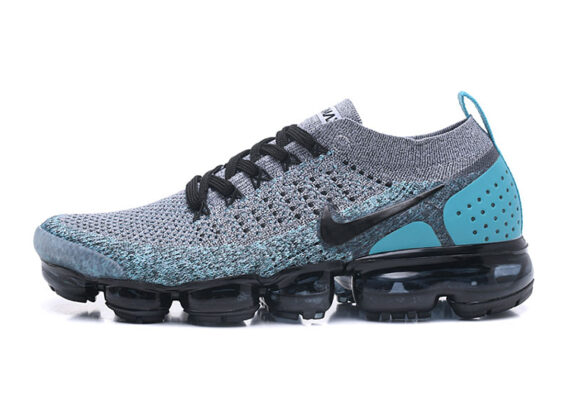 נעלי נייק-Nike Air VaporMax Flyknit Blue Black