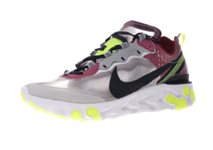 Nike React Element 87 White Light Green ORC Pearl