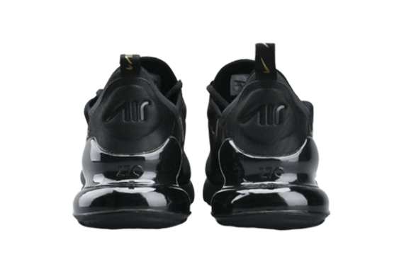 נעלי נייק-Nike air max 270 Black gold