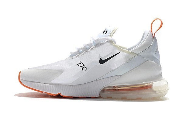 נעלי נייק-Nike air max 270 White orange