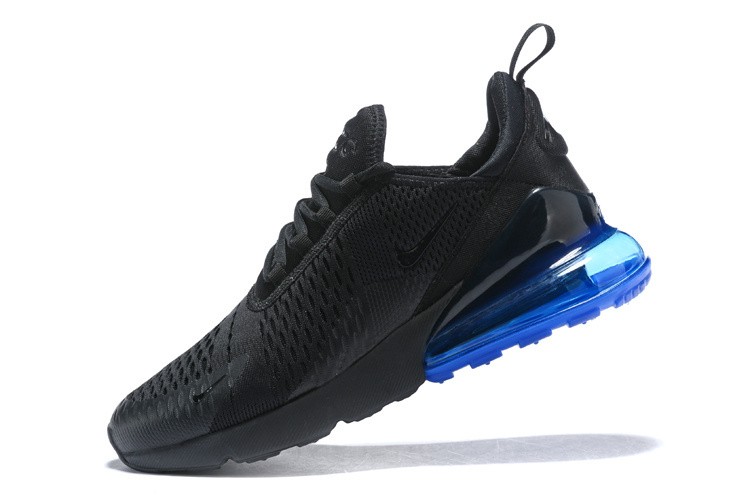 נעלי נייק-Nike air max 270 Black Blue – תמונה 3