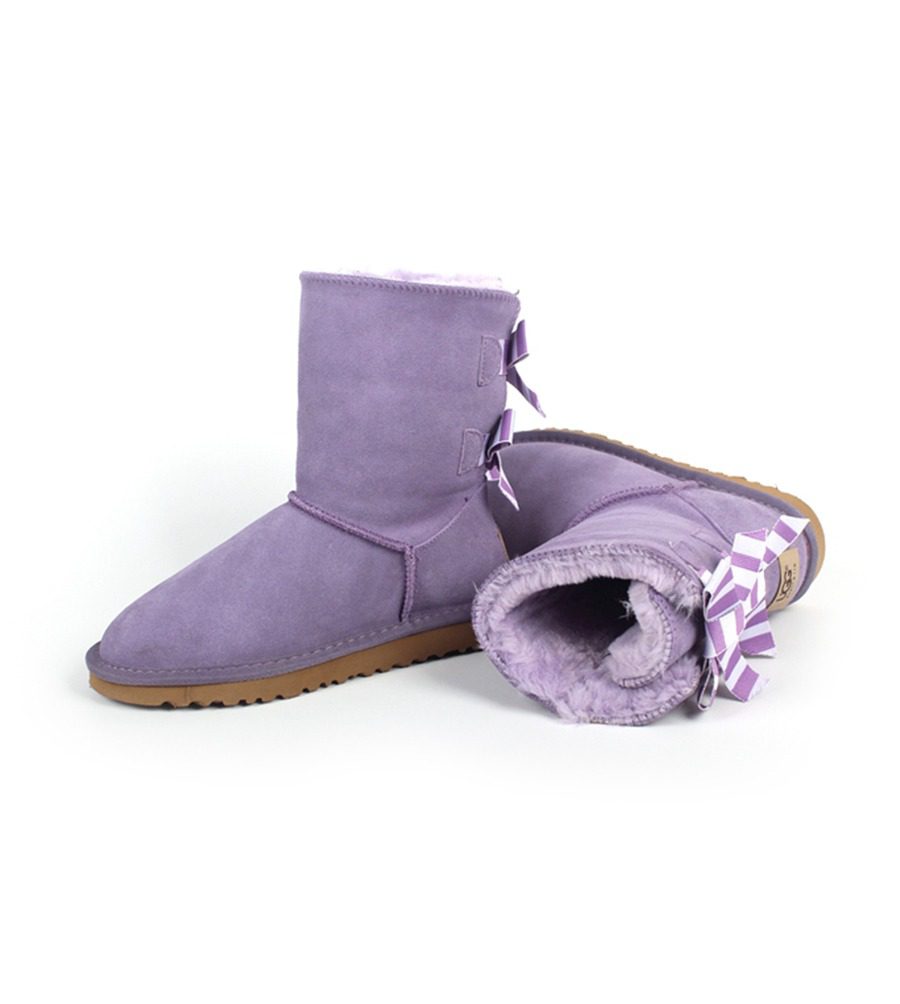 מגפי האגג דגם 3280 סרט פסים UGG STRIPS BOW – תמונה 31