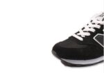 נעלי ניו באלאנס-New Balance 574 BLACK WHITE GRAY