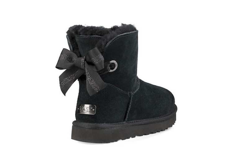 מגפי האגג דגם ביילי מיני סרט נוצץ UGG BAILEY MINI – תמונה 2