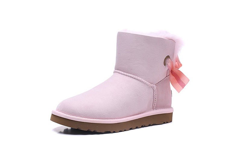 מגפי האגג דגם ביילי מיני סרט נוצץ UGG BAILEY MINI – תמונה 6