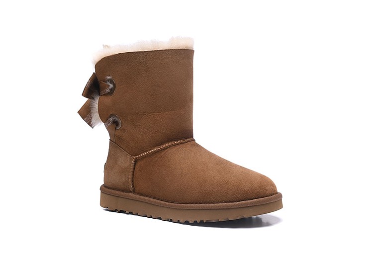 מגפי האגג דגם ביילי מיני סרט נוצץ UGG BAILEY MINI – תמונה 9