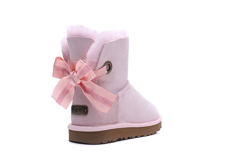 מגפי האגג דגם ביילי מיני סרט נוצץ UGG BAILEY MINI – תמונה 12
