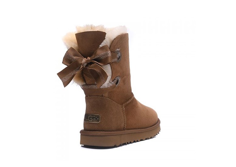 מגפי האגג דגם ביילי מיני סרט נוצץ UGG BAILEY MINI – תמונה 13