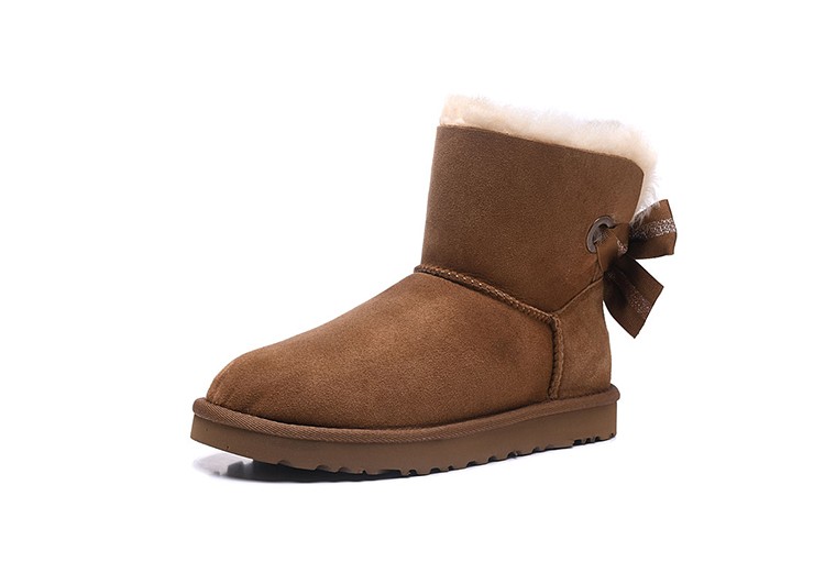מגפי האגג דגם ביילי מיני סרט נוצץ UGG BAILEY MINI – תמונה 14