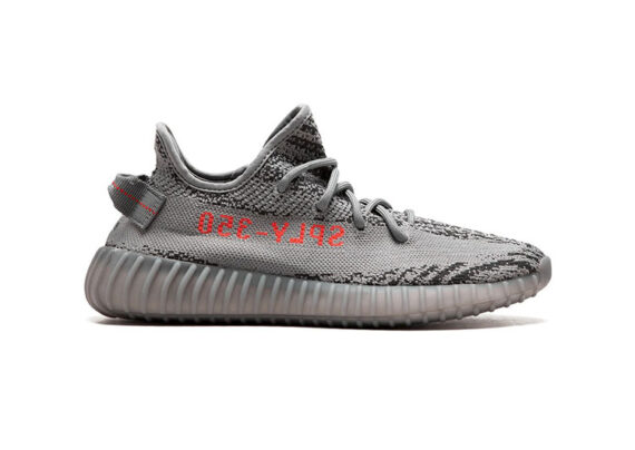 נעלי אדידס-ADIDAS 350 GRAY - RED