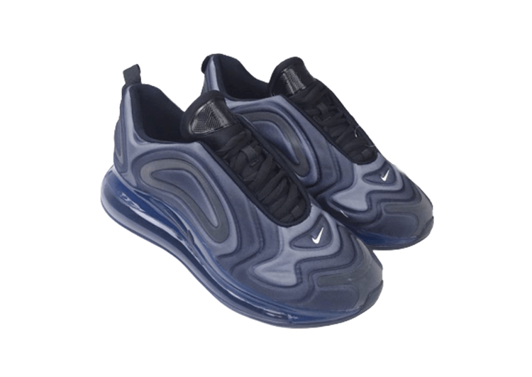 NIKE AIR MAX 720 BLACK - NAVY BLUE – תמונה 2
