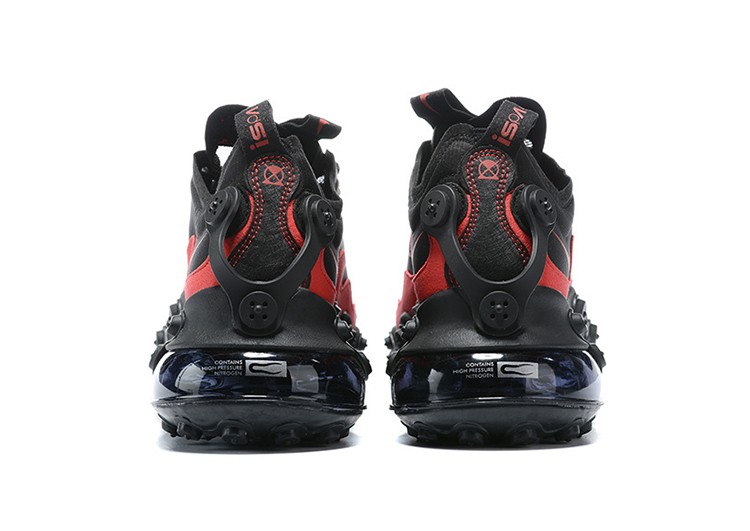 NIKE AIR MAX 720 ISPA BLACK - FIRE BRICK – תמונה 2