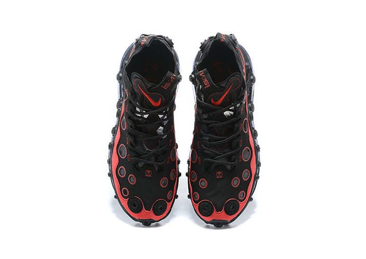 NIKE AIR MAX 720 ISPA BLACK - FIRE BRICK – תמונה 4