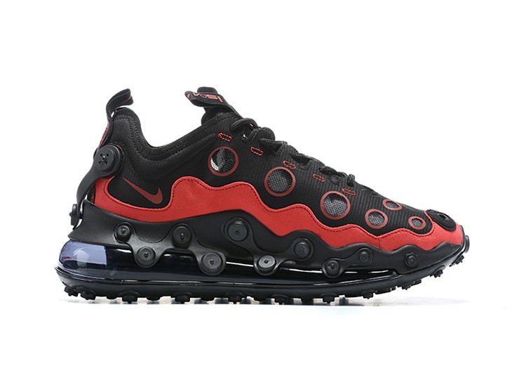 NIKE AIR MAX 720 ISPA BLACK - FIRE BRICK – תמונה 5