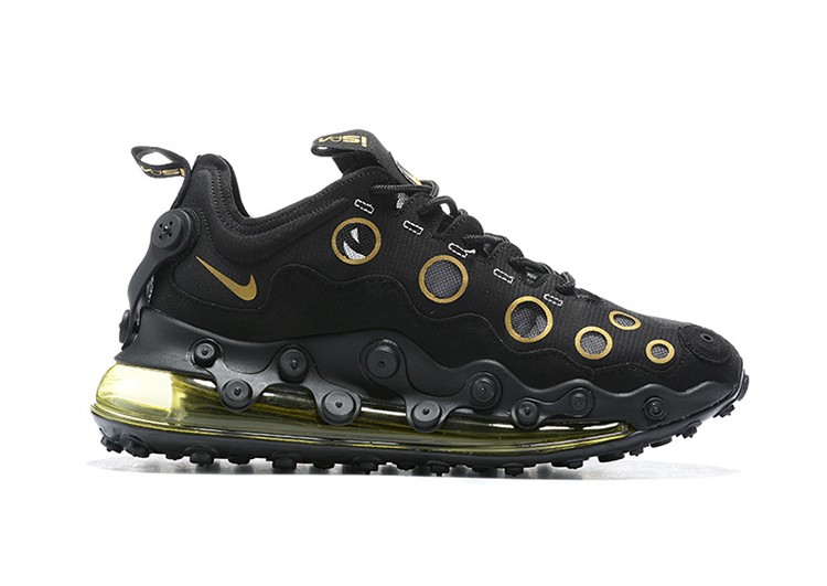 NIKE AIR MAX 720 ISPA BLACK - GOLDEN LOGO – תמונה 5