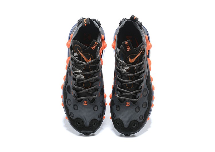 NIKE AIR MAX 720 ISPA BLACK - ORANGE LOGO – תמונה 5
