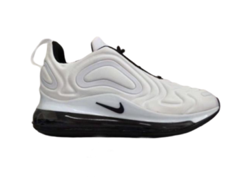 NIKE AIR MAX 720 WHITE-BLACK LOGO