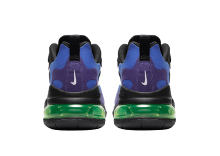 Nike Air Max 270 React LIGHT PURPLE-NAVY BLUE-GOLDEN LOGO – תמונה 4