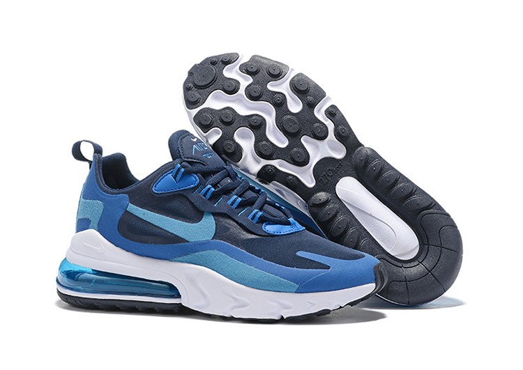 Nike Air Max 270 React NAVY BLUE-BLUE – תמונה 6