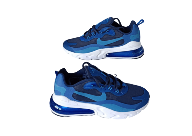 Nike Air Max 270 React NAVY BLUE-BLUE – תמונה 7