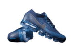 נעלי נייק-Nike Air Vapor Max Flyknit 2.0W BLUE - BLACK LOGO