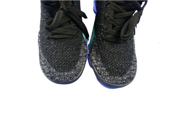 נעלי נייק-Nike Air Vapor Max Flyknit 2.0W BLACK - SKY BLUE