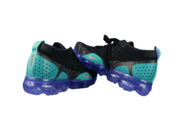 נעלי נייק-Nike Air Vapor Max Flyknit 2.0W BLACK - SKY BLUE