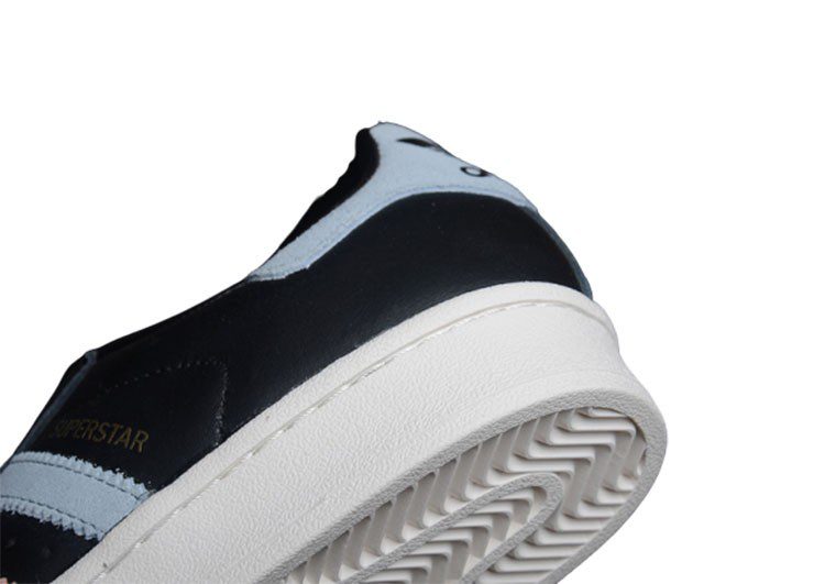 נעלי אדידס-ADIDAS Stan Smith - Black - Light Pink - Sky Blue – תמונה 6