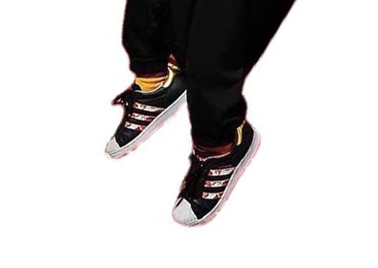 נעלי אדידס-ADIDAS Stan Smith - Black / Red / White – תמונה 10