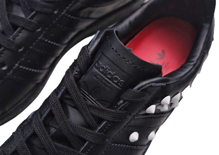 נעלי אדידס-ADIDAS Stan Smith - Black & White Dot – תמונה 7