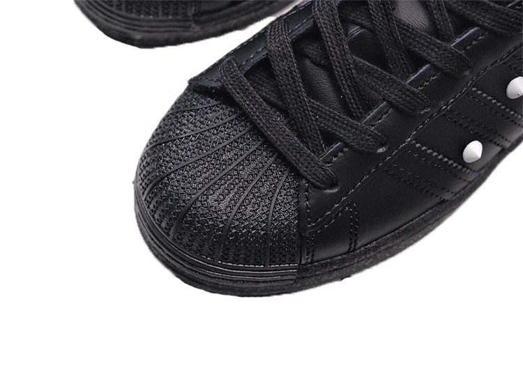 נעלי אדידס-ADIDAS Stan Smith - Black & White Dot – תמונה 8