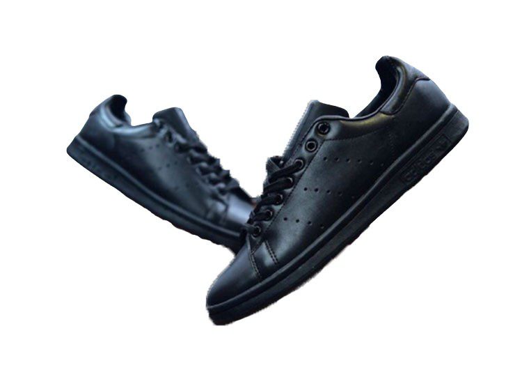 נעלי אדידס-ADIDAS Stan Smith - Full Black – תמונה 2