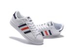נעלי אדידס-ADIDAS Stan Smith - Shell Head White Dark Blue Red