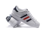 נעלי אדידס-ADIDAS Stan Smith - Shell Head White Dark Blue Red