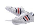 נעלי אדידס-ADIDAS Stan Smith - Shell Head White Dark Blue Red