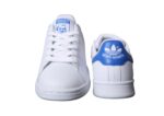 נעלי אדידס-ADIDAS Stan Smith - Suit White - Blue