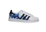 נעלי אדידס-ADIDAS Stan Smith-White-Black-Blue