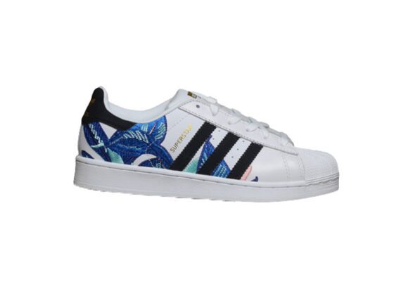 נעלי אדידס-ADIDAS Stan Smith-White-Black-Blue