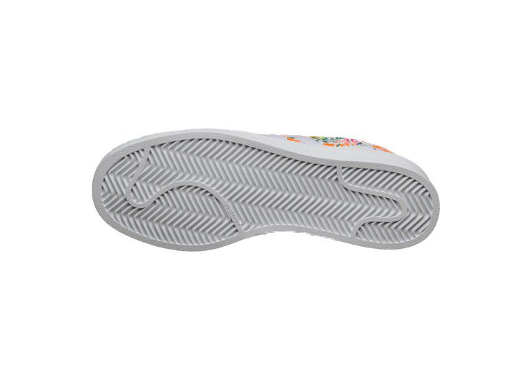 נעלי אדידס-ADIDAS Stan Smith - White With Fleur – תמונה 13