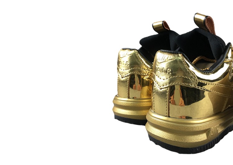 נעלי נייק-NIKE AIR LF1 DUCKBOOT BLACK-GOLDEN – תמונה 6