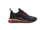 NIKE AIR MAX 720 BLACK- CARDINAL