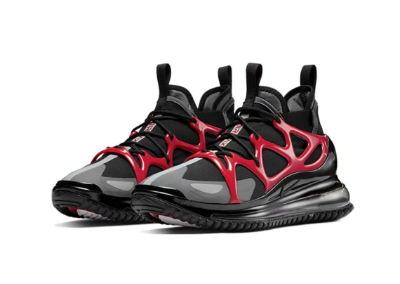 NIKE AIR MAX 720 BLACK- CARDINAL-SUVA GREY