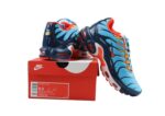 נעלי נייק-NIKE AIR MAX PLUS TN-BLACK-ORANGE -LIGHT BLUE