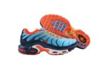 נעלי נייק-NIKE AIR MAX PLUS TN-BLACK-ORANGE -LIGHT BLUE