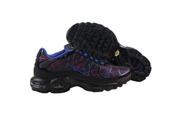 נעלי נייק-NIKE AIR MAX PLUS TN-BLUE-RED-BLACK