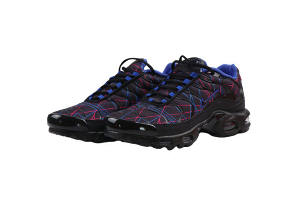 נעלי נייק-NIKE AIR MAX PLUS TN-BLUE-RED-BLACK
